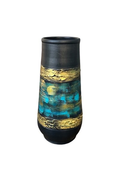 Ceramica Martinescu Vază modernă din ceramică neagră