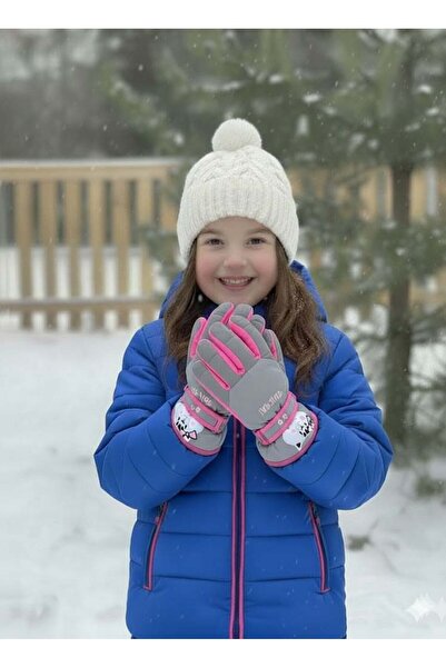 MİNİKO KİDS Ki̇tti̇ 421-12 4-7 Years Old Snow Skiing Gloves