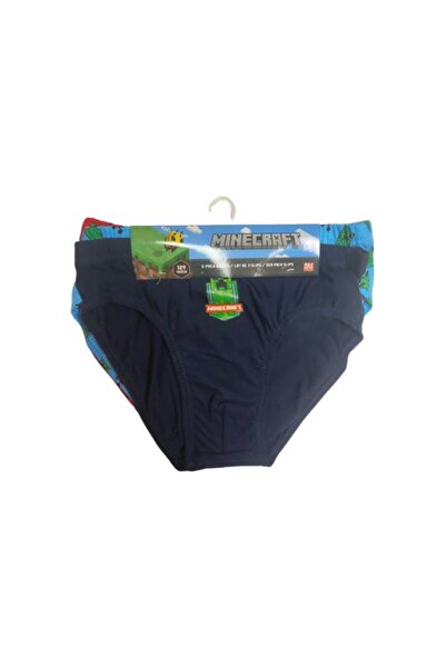 MINECRAFT Set 3 perechi chiloti baieti