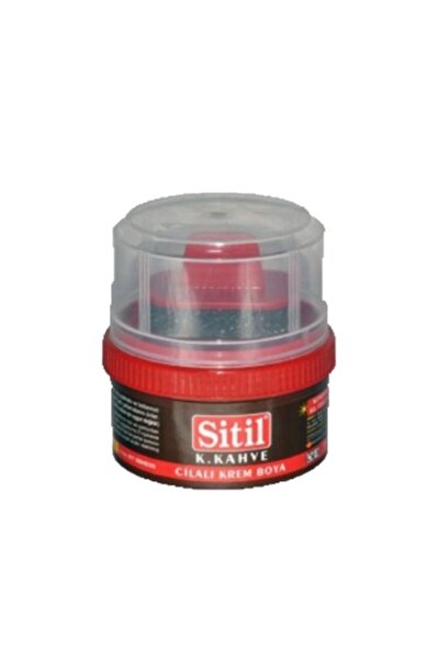 SİTİL Stil Süngerli Hazneli Boya Koyu Kahve 175 Gr. 1 Adet