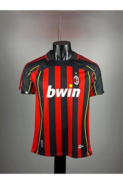 Genel Markalar Kaka Milan 2008 nostalji yetişkin futbol forması