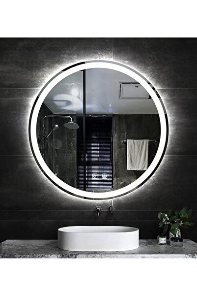 Smack Oglindă de baie LED premium cu senzor tactil, lumină rece/caldă/neutră,...