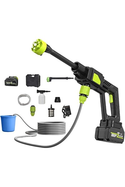 MOTRK غسالة سيارات كهربائية لاسلكية عالية الضغط مع بطارية قابلة لإعادة الشحن ...