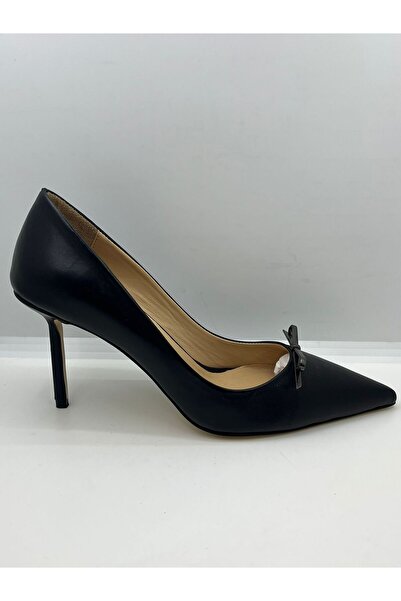 VEYİS USTA Genuine Leather 8 cm Heeled Stiletto