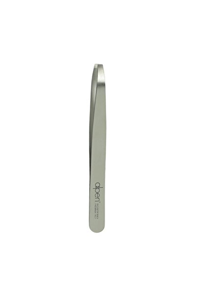 Alpen Tweezers straight tip stainless steel 10cm 8458 10