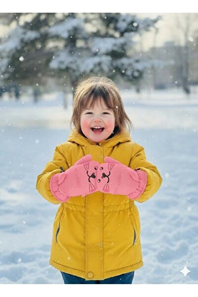 MİNİKO KİDS Ki̇tti̇ 420-11 1-3 Year Old Snow Skiing Gloves