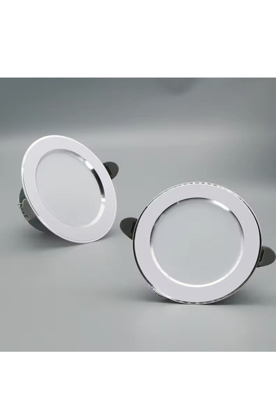 Cata 6 W Sıva Altı Cob Led Beyaz-krom Kasa Spot Gömme Tavan Armatürü 3 Renk Ct-5257 (15 ADET)