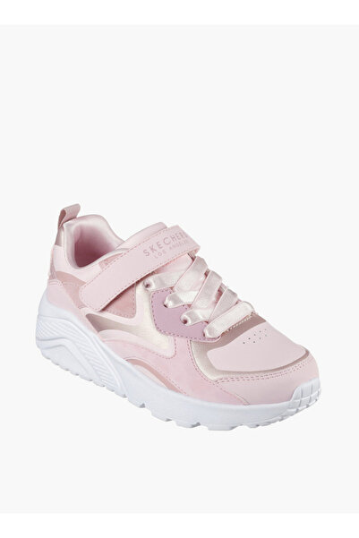 SKECHERS Girls UNO LITE Panelled Hook and Loop Sports Shoes