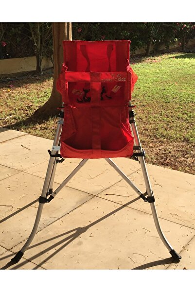 FASHION ACADEMY كرسي سفر مرتفع قابل للطي من كاميل كيدز مناسب للأطفال من عمر 6...