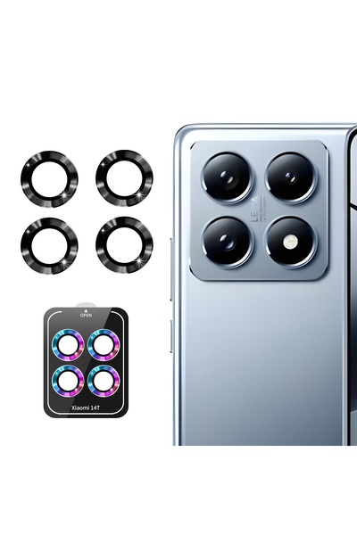 bovinox Xiaomi Mi 14t Compatible Lens Camera Protector Premium Camera Lens Pr...