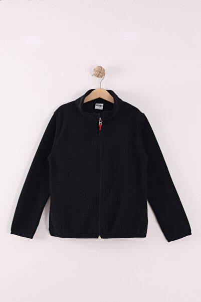 monox Children's Unisex Fleece Jacket with Snap Fasteners