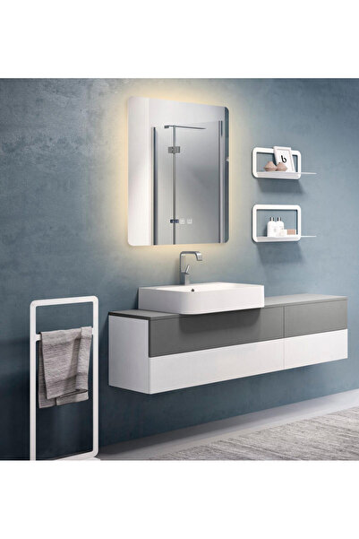 ELİT'S Oglindă de baie LED premium cu dezaburire, senzor tactil, lumină rece/...