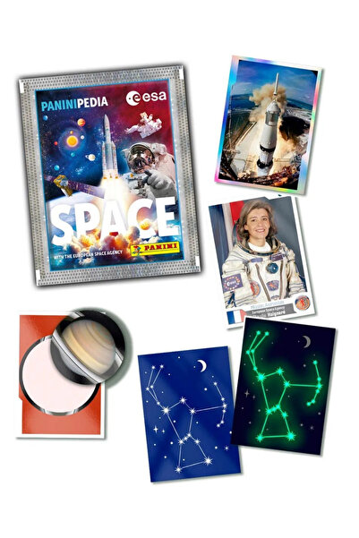 Next Plus Album cu autocolante cu licență Nasa Space Paninipedia + 10 pachete...