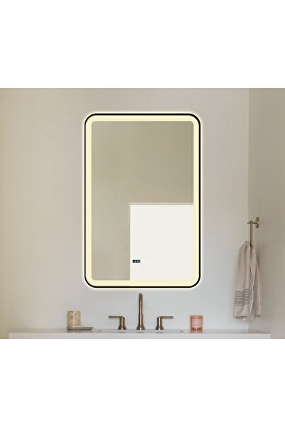 ELİT'S Oglindă de baie LED premium 60x90cm, antiaburire, senzor tactil, lumin...