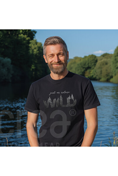 Crea Eymer Wear Wild / Природа - Природний дизайн Принтована бавовняна футбол...