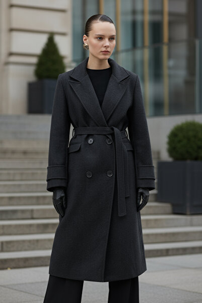 Salih Çelebi Jachetă cu buzunare 51008 - ANTRACIT