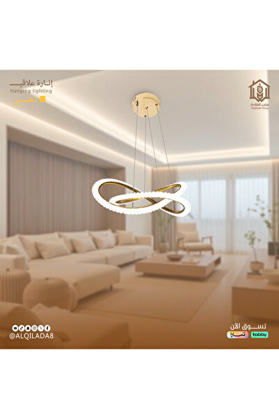 Vooltex Voltex Luxury Pendant Chandelier – Infinity Gold Design