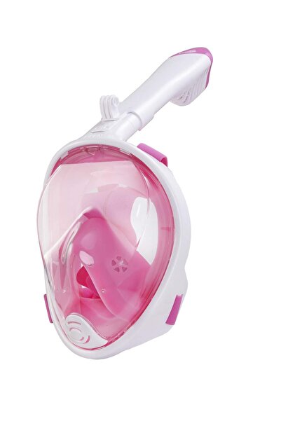 Generic Snorkeling Full Face Mask Foldable Easy Breathe Seaview 180 Newest Snorkel Set for Adults Kids, S/M