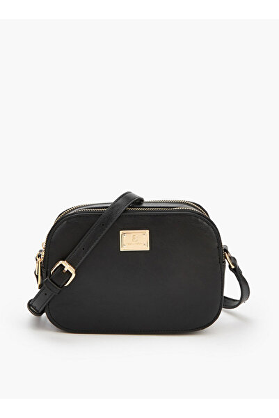 Flora Bella by Shoexpress Logo Accent Crossbody Bag with Adjustable Shoulder ...