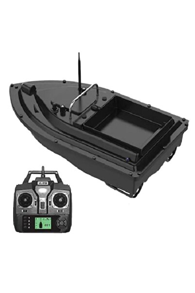 PATRAZ Barca pentru momit cu telecomanda, lumini de noapte, cuva 3 kg raza 500 m, GPS, auto return