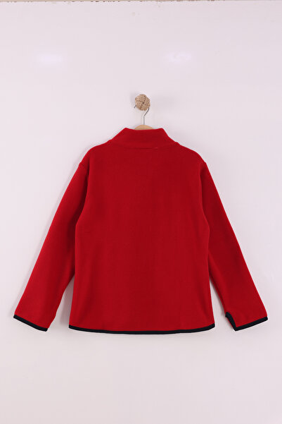 monox Children's Unisex Fleece Jacket with Snap Fasteners