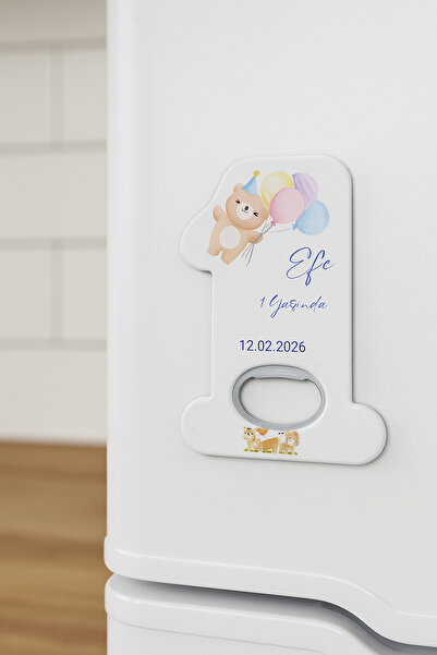 Caldium Store Açacaklı Baskılı Doğum Günü Magneti 10 Adet