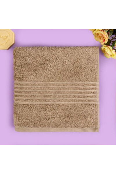 KUT FLY منشفة وجه سامانثا الناعمة - بيج - 50x100 سم