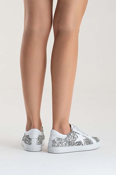 Zeynep Sıradağlı Brendon Women's Sneakers White-Glass-Shattered