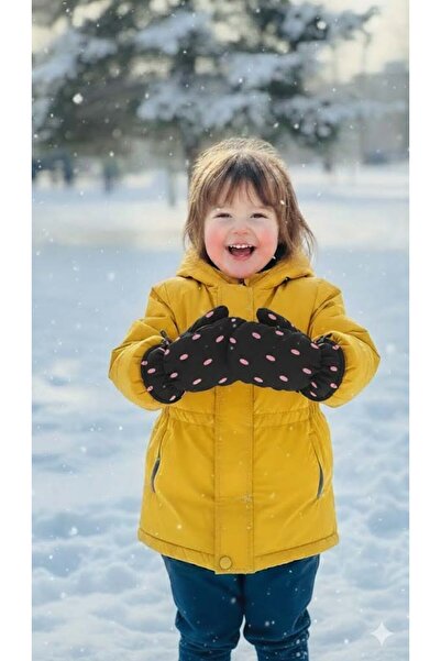 MİNİKO KİDS Ki̇tti̇ 420-12 1-3 Year Old Snow Skiing Gloves