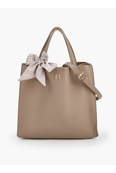 Flora Bella by Shoexpress Double Handle Tote Bag with Scarf Accent - D 30.5 cms