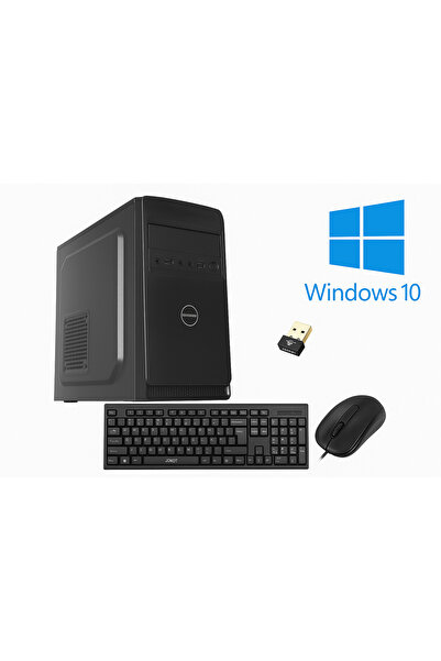 arestech intel İ5 2400 8 GB Ram 128 GB SSD Windows 10 Klavye + Mouse + Wifi Alıcılı Ofis Kasası