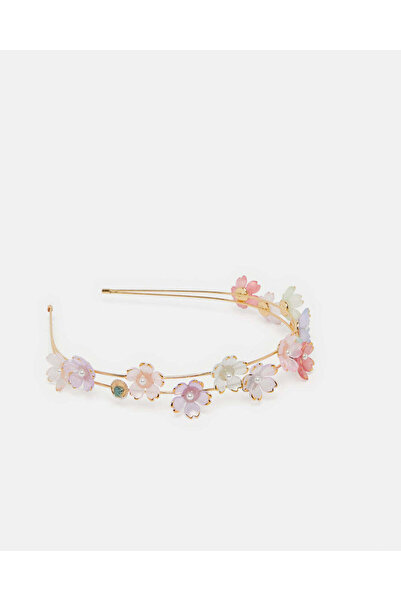 REDTAG Girls Gold Embellished Headband