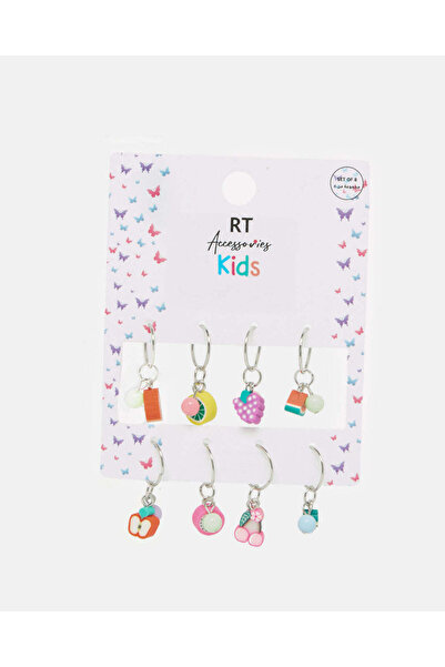 REDTAG Girls Assorted Embellished Ring Set (8 Piece)