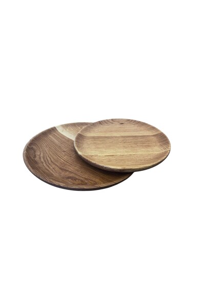 ChristmasExpress Wooden pizza plate set – 2 pieces (Ø25 cm and Ø30 cm)
