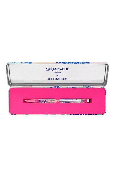 Caran d'Ache Carandache 849 Germanier Tükenmez Kalem Neon Pembe
