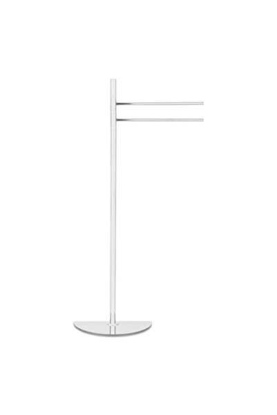 Maison Mex PIANTANA freestanding towel stand, L27 x W13.5 x H83 cm, chrome