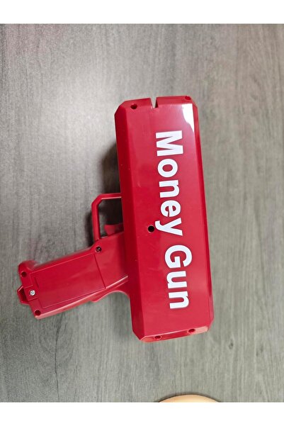 Generic Sbrvaniy Super Money Toy Gun - Fake Money Shooter (Passion Red, 100 pcs)