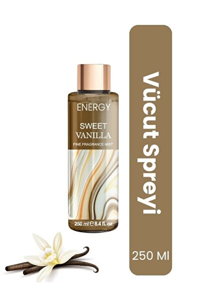 Energy Vanilya Kokulu Vücut Spreyi