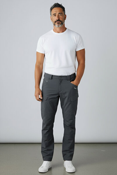 Butik Clmb Khaki Large Size Full Stretch Fabric Quality Super Flexible 4Season Cargo Pants