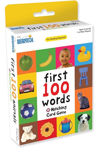 Briarpatch First 100 Words Matching Cards Game -