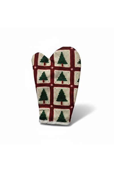 Soft and Baby Oven Mitts with a New Year Theme, Christmas Theme