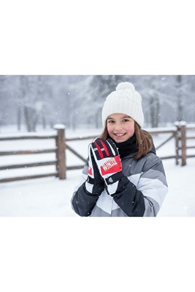 MİNİKO KİDS Ki̇tti̇ 422-15 9-14 Year Old Snow Skiing Gloves
