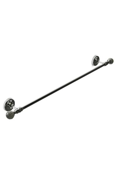 Maison Mex Towel rack, VERSAILLES, L.60.5 w.8.5 H.5.5 cm, white/chrome