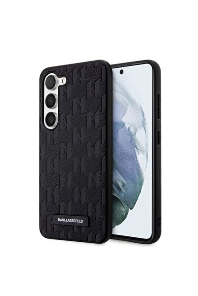 Karl Lagerfeld Huse pentru Samsung Galaxy S23 Plus, Saffiano, Negre