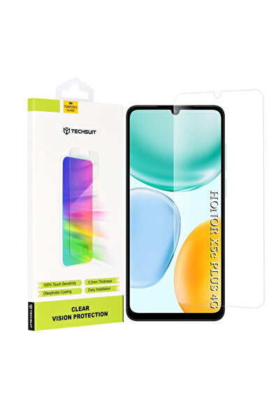 Techsuit Protector de ecran securizat Clear Vision Glass pentru Honor X5c Plus (Transparent)