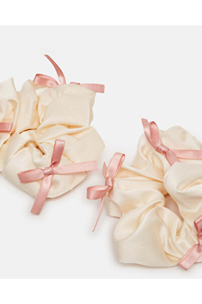 REDTAG Girls Ivory Hair Ring Set (2 Piece)