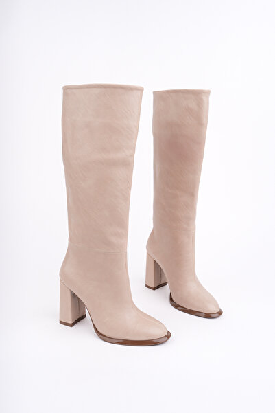 Madam Tarz Rose-1500 High Heel Flat Boots