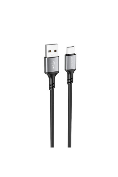 Borofone USB to Type-C data cable 3A, 1m Famous, black, BX83