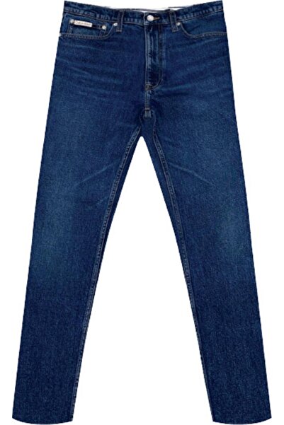 Calvin Klein Slim Taper Oil Slick Erkek Jean Pantolon