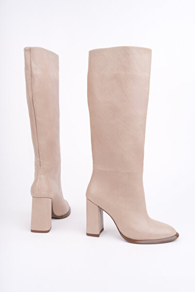 Madam Tarz Rose-1500 High Heel Flat Boots